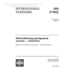 Whistleblowing: la nueva ISO 37002 sobre canales de denuncia